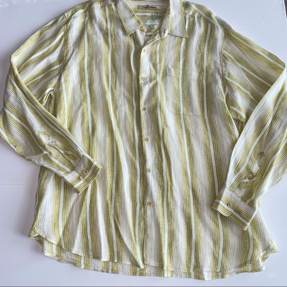 Vtg Tommy Bahama Long Sleeve Button Down - Picture 3 of 9